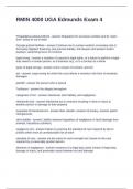 RMIN 4000 UGA Edmunds Exam 4 Questions and Answers Graded A&plus;