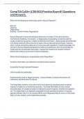 CompTIA CySA&plus; &lpar;CS0-003&rpar; Practice Exam &num;1 Questions and Answers&period;