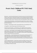 Praxis&colon; Early Childhood PLT 5621 Study Guide
