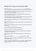 Module 00107&lowbar; Basic Communication Skills&period;