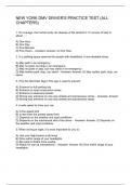 NEW YORK DMV DRIVER-S PRACTICE TEST &lpar;ALL CHAPTERS&rpar;
