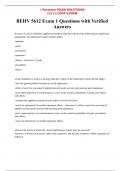BEHV 5612 Exam 1 Questions with Verified Answers
