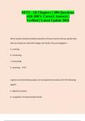 SEVI - All Chapters &vert; 490 Questions with 100&percnt; Correct Answers &vert; Verified &vert; Latest Update 2024