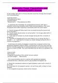 MATERNITY EXAMS 