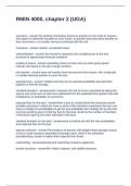 RMIN 4000&comma; chapter 2 &lpar;UGA&rpar; Questions and Answers 100&percnt; Solved