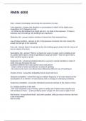 RMIN 4000 QUESTIONS AND ANSWERS 100&percnt; CORRECT
