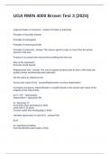 UGA RMIN 4000 Brown Test 3 &lpar;2024&rpar; Questions and Answers Fully Solved