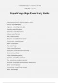 Liquid Cargo Ships Exam Study Guide&period;
