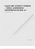 NACE CIP 2 Study Guides &ndash; well answered questions grade a&plus;