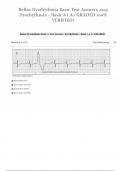 Relias Dysrhythmia Basic Test Answers 2025 Dysrhythmia &ndash; Basic A &lpar; A&plus; GRADED 100 VERIFIED&rpar;