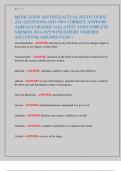 MEDICATION AID TEST&vert;&vert; ACTUAL STUDY GUIDE  ALL QUESTIONS AND 100&percnt; CORRECT ANSWERS  ALREADY GRADED A&plus;&vert;&vert; LATEST AND COMPLETE  VERSION 2024-2025 WITH EXPERT VERIFIED  SOLUTIONS&vert;&vert; ASSURED PASS&excl;&excl;&excl;