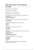 AGEC 340&lowbar; Exam 1 Over the Books Concepts Questions and answers