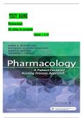 TEST BANK FOR Pharmacology&colon; A Patient- Centered Nursing Process Approach&comma; 9th Edition By Mccuistion 100&percnt; Graded A&plus;