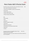 Penn Foster A&P II Proctor Exam 2024&sol;2025 verified Solution
