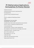 PF-Mathematical Applications Formula 2024&sol;2025 verified Solution