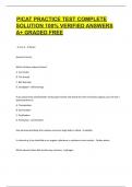 PiCAT practice test