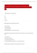 TEAS 7 Science Practice Test Questions and answers