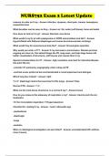 NURS752 Exam 2 Latest Update 