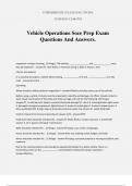 Vehicle Operations Soce Prep Exam Questions And Answers&period;