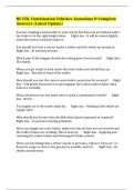NC CDL Combination Vehicles&colon; Questions & Complete Answers &lpar;Latest Update&rpar;