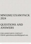 MNO2602 Exam pack 2024&lpar;Quality Management and Techniques&rpar;