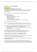 Samenvatting -  Lean green belt