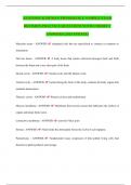 ANATOMY & HUMAN PHYSIOLOGY&period; SAMPLE EXAM REVISION PRACTICE QUESTIONS WITH CORRECT ANSWERS &lpar;2024 UPDATE&rpar;