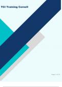 TCI Training Cornell &lpar;Questions & Answers&rpar; &lpar;Latest&excl;&rpar;  