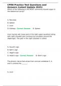 CFRN Practice Test Questions and Answers &lpar;Latest Update 2025&rpar;