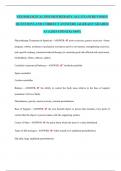 NEUROLOGICAL PHYSIOTHERAPY&period; ALL EXAM REVISION QUESTIONS AND CORRECT ANSWERS &lpar;ALREADY GRADED A&plus;&rpar; &lpar;2024 UPDATE&rpar; 100&percnt;