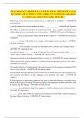 PSYCHOLOGY MIDTERM EXAM REVIEW&period; MIDTERM EXAM REVISION QUESTIONS AND CORRECT ANSWERS &lpar;GRADED A&plus;&rpar; &lpar;100&percnt; GUARANTEE&rpar; &lpar;2024 UPDATE&rpar;
