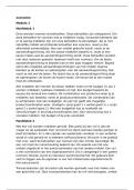 Samenvatting -  Economie module 1&comma; 2 en 3 