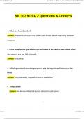 NR302 &sol; NR 302 BUNDLED Exams  NR302 &sol; NR 302 Nursing Skill Head-to-Chest Assessment Exam  NR302 &sol; NR 302 Cardiovascular Assessment Exam  NR302 &sol; NR 302 Week 1-10 &lpar;NEW Update 2024&sol;2025&rpar; with Questions and Verified Answers&vert; 100&percnt; Correct&vert; A&plus; Grade -Cha