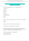 Peer Support Specialist Certification Exam Questions and Answers