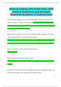Medical Coding CPC Exam Prep&vert; With  Practice Questions and Answers&vert;  American Academy of Coding Exam