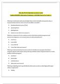 Palo Alto PCCET Questions & Verified Answers &vert;&vert; Updated 2024&ndash;2025 &vert;&vert; Assured A&plus; Success &vert;&vert; Information Technology Exam Prep
