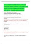 COG 170 Exam Questions&colon; Latest Version with New 2024-2025 Update &vert; Guaranteed Pass &vert; Best Study Material with 100&plus; Comprehensive Questions for Effective Preparation