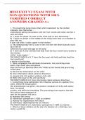 HESI EXIT V2 EXAM WITH  NGN QUESTIONS WITH 100&percnt; VERIFIED CORRECT ANSWERS GRADED A&plus;