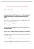CPA - BEC NEW TEST WITH 100&percnt; CORRECT SOLUTIONS