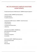 BEC CPA EXAM WITH COMPLETE SOLUTIONS LATEST UPDATE
