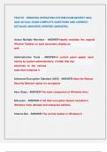 FEDVTE - WINDOWS OPERATING SYSTEM EXAM NEWEST 2024- 2025 ACTUAL EXAM COMPLETE QUESTIONS AND CORRECT  DETAILED ANSWERS &lpar;VERIFIED ANSWERS&rpar;