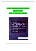 TEST BANK For Pilbeams Mechanical Ventilation 8th Edition by Cairo&vert; Verified Chapter's 1 - 23 &vert; Complete Solution Guide&period;