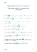 RNSG 1128 EXAM 3 QUESTIONS WITH CORRECT VERIFIED SOLUTIONS 100&percnt; GUARANTEED PASS &lpar;LATEST UPDATE&rpar;