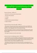 Introduction TO Assessment in Counseling Chapter 1&colon; Test with 100&percnt; Correct answers &vert;Verified Solutions