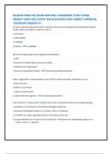 RSREHS PRACTICE EXAM AND WELL ANSWERED STUDY GUIDE  NEWEST 2024-2025 LATEST 300 QUESTIONS AND CORRECT ANSWERS  &sol;&sol;ALREADY GRADED A&plus;  An action authorized by law to restrict or prevent the movement of goods for the protection of public  health&comma; safe
