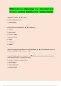 LENB professor el jourbagy test &comma; Questions and Answers Verified 100&percnt; Correct &vert; Latest Update