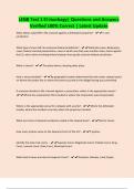 LENB Test 1 El-Jourbagy&vert; Questions and Answers Verified 100&percnt; Correct &vert; Latest Update