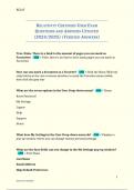 RELATIVITY CERTIFIED USER EXAM QUESTIONS AND ANSWERS UPDATED &lpar;2024&sol;2025&rpar; &lpar;VERIFIED ANSWERS&rpar;