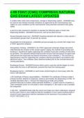 c-99 FDNY &lpar;CNG&rpar; COMPRESS NATURAL GAS EXAM LATEST UPDATED