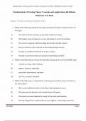 Test Bank for Davis Advantage for Fundamentals Of Nursing &lpar;2 Volume Set&rpar;&comma; 4th Edition&comma; Judith M&period; Wilkinson&comma; Leslie S&period; Treas&comma; Karen L&period; Barnett Mable H&period; Smith 9780803676909 &vert; All Chapters with Answers and Rationals